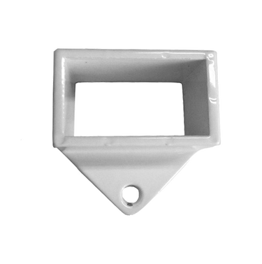 HR3/WR2 #54 WALL MOUNT - ALUM - WHITE
